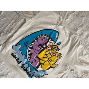 Zara Big Olita Shark Shirt Size 5 years